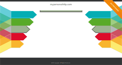 Desktop Screenshot of mypersonalhttp.com